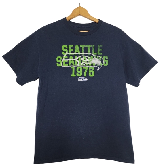 Nike Other - Seattle Seahawks Logo T shirt - Men's Large NFL Team Apparel